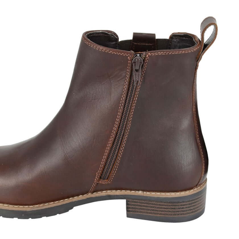 Woodland Real Leather Single Gusset Ankle Boot
