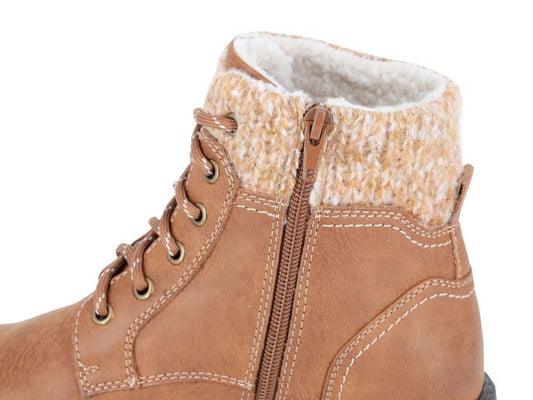 Ladies Camel Winter Boot - Tania