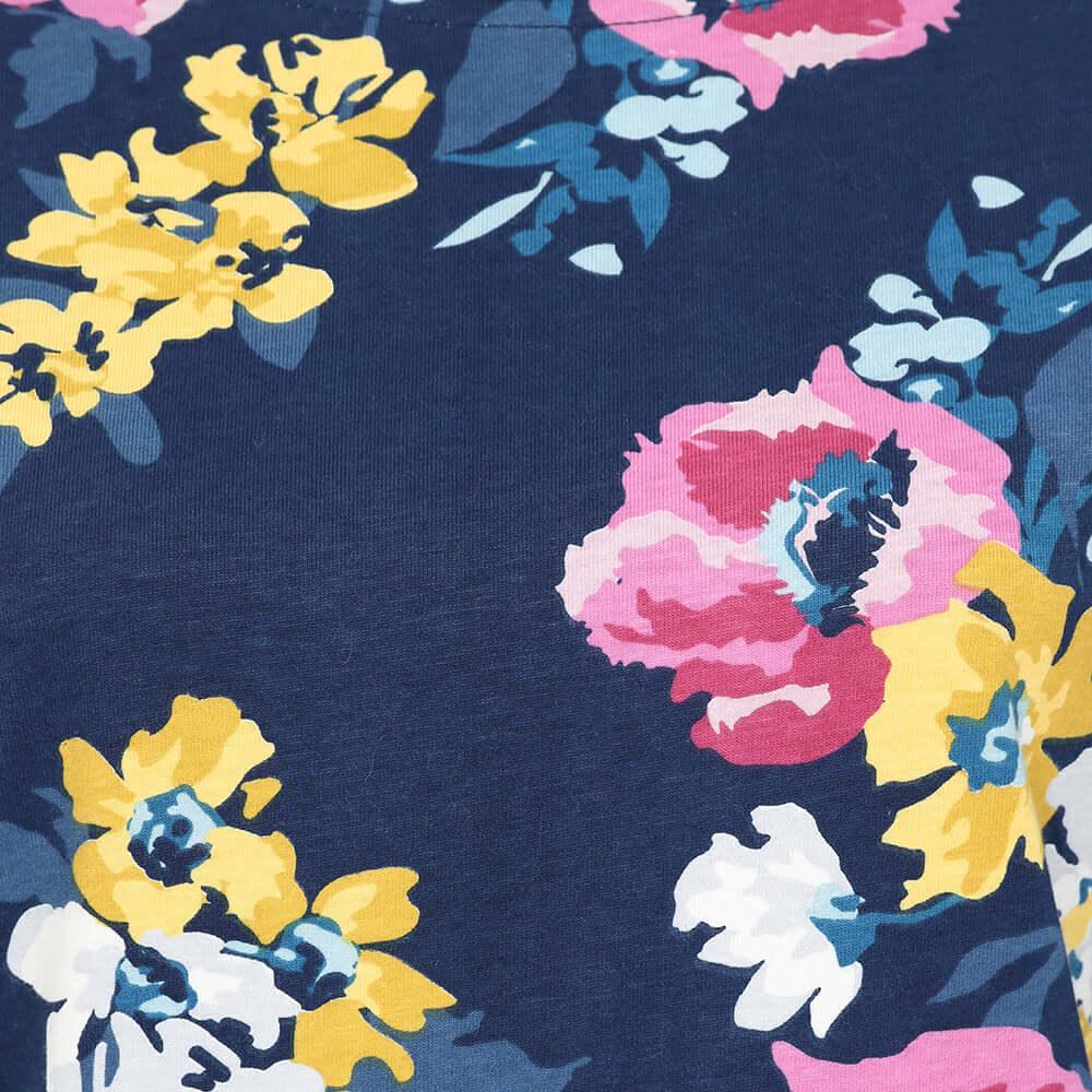 Lazy Jacks Clothing - Printed Breton Top - Posy