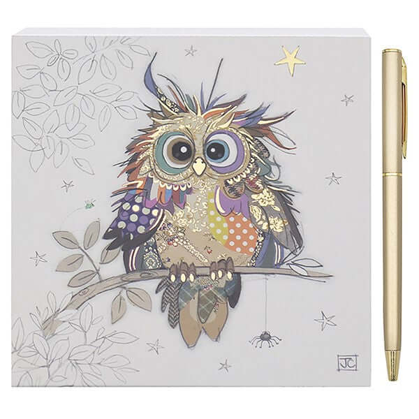 Bug Art Memo Block Otto Owl