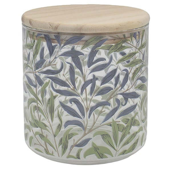 William Morris Willow Bough Glass Canister Small