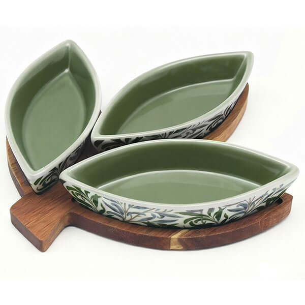 William Morris Willow Bough Snack 3 on Tray