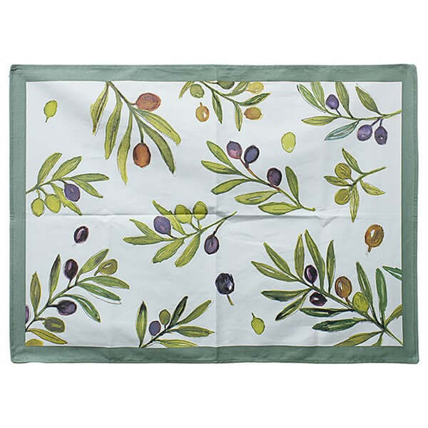 Olive Grove Tea Towel