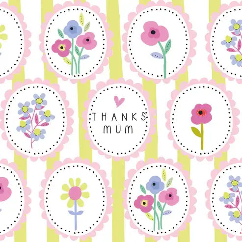 Belly Button Designs - Thanks Mum Card