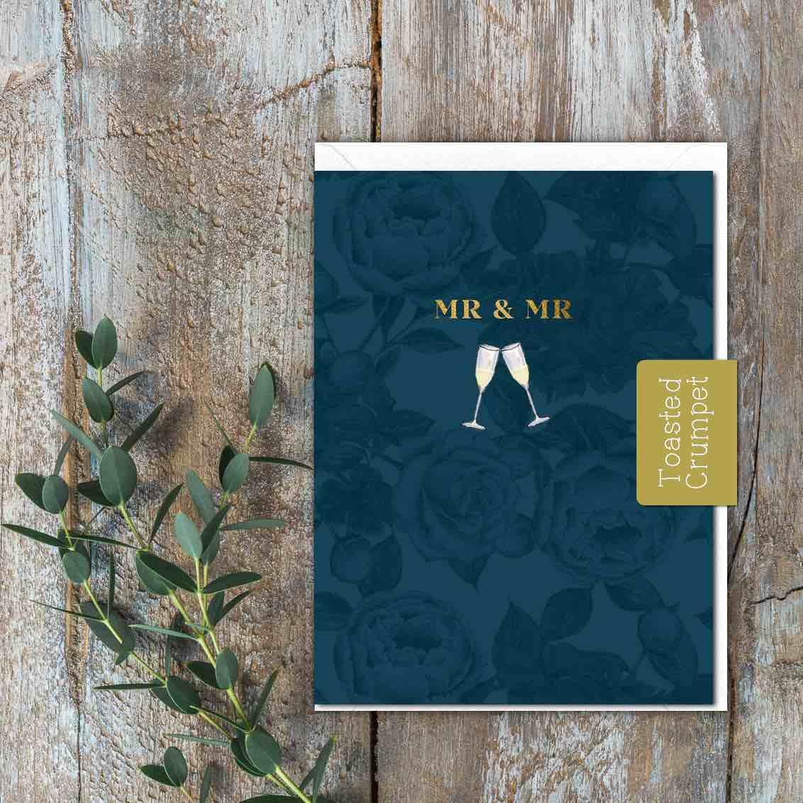 Mr & Mr Cello-Free Single Card