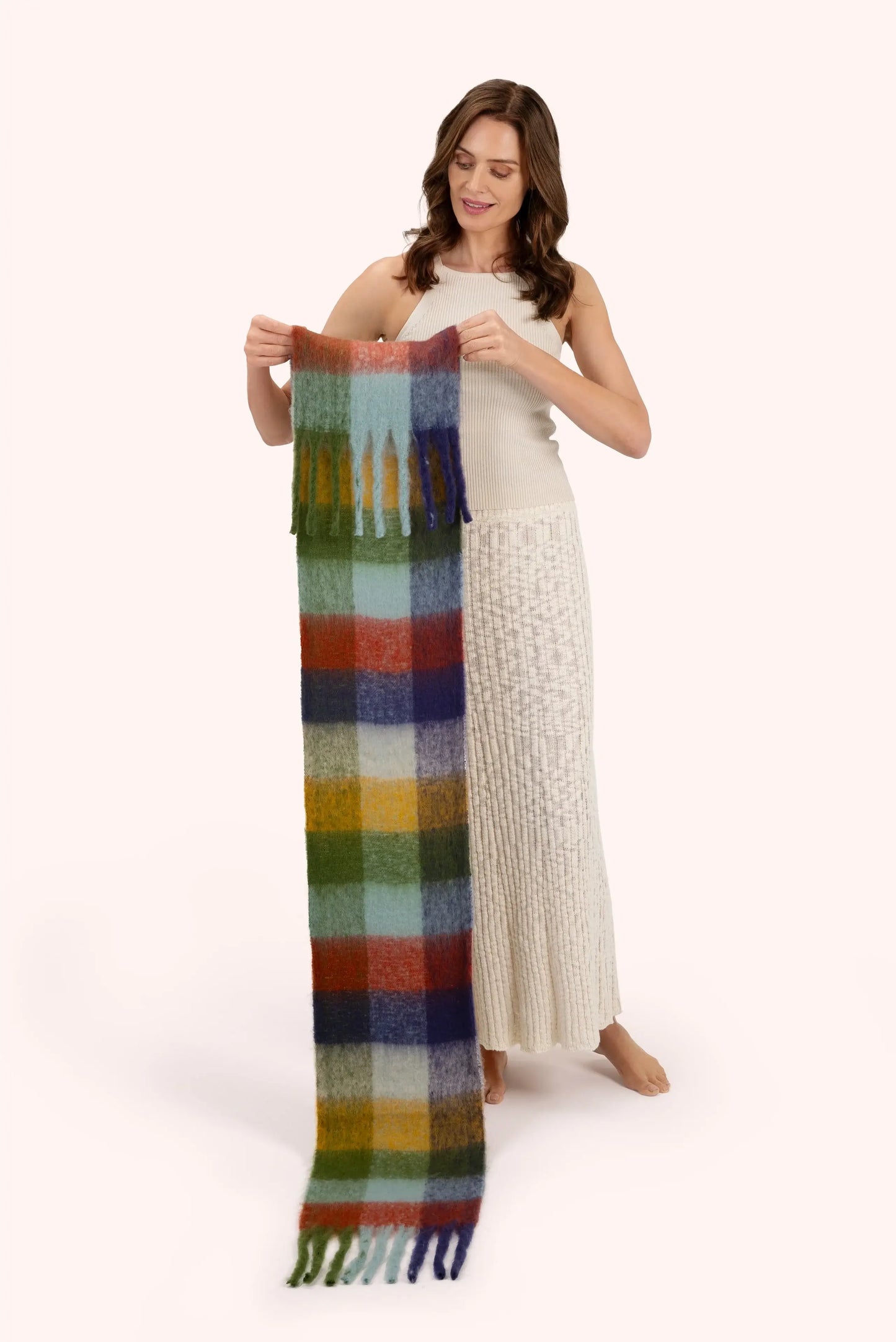 Powder Design Cosy Scarf - Molly, Navy Mix