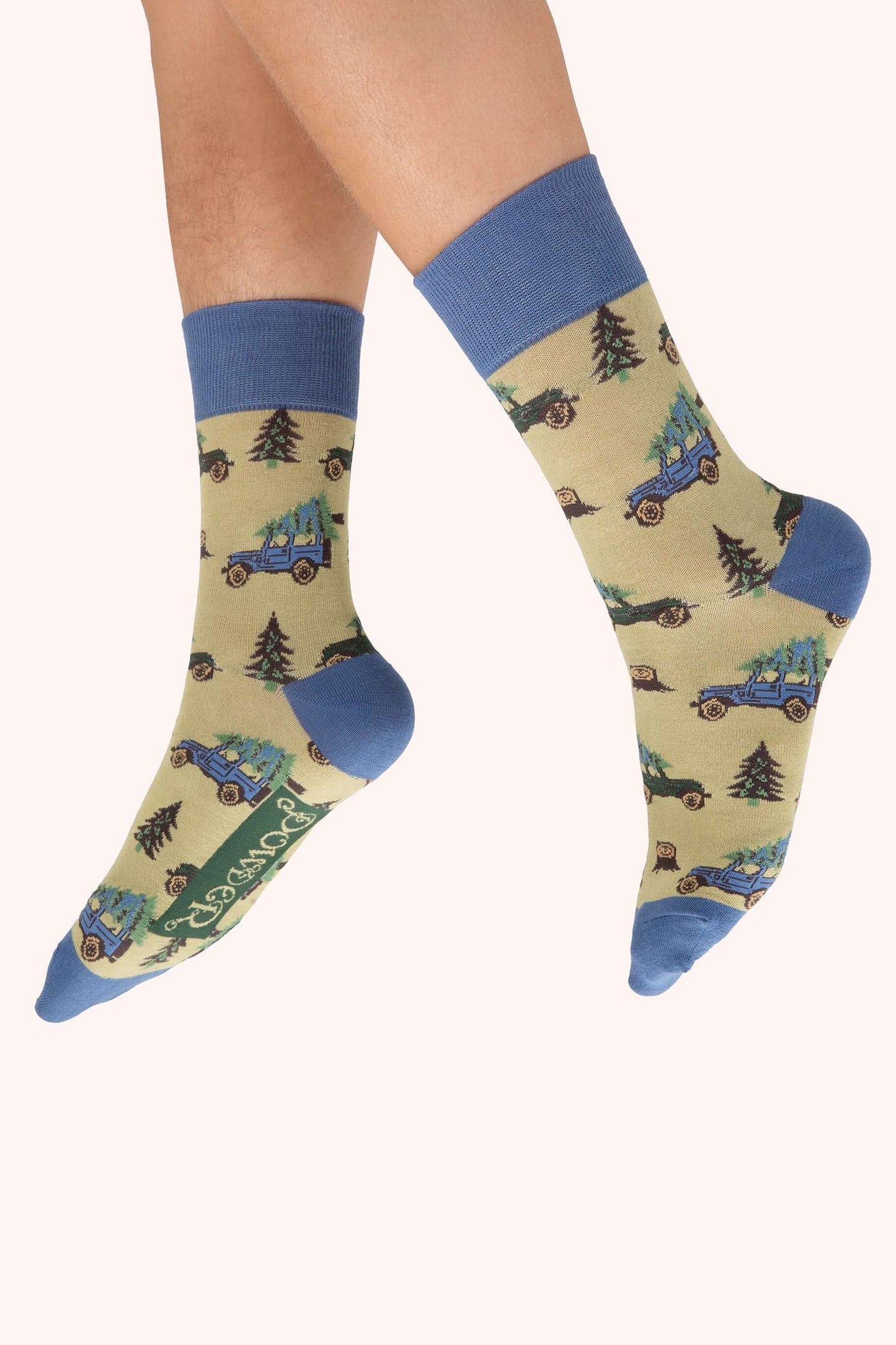Powder Design Men'S Socks - Fa La La La Landy