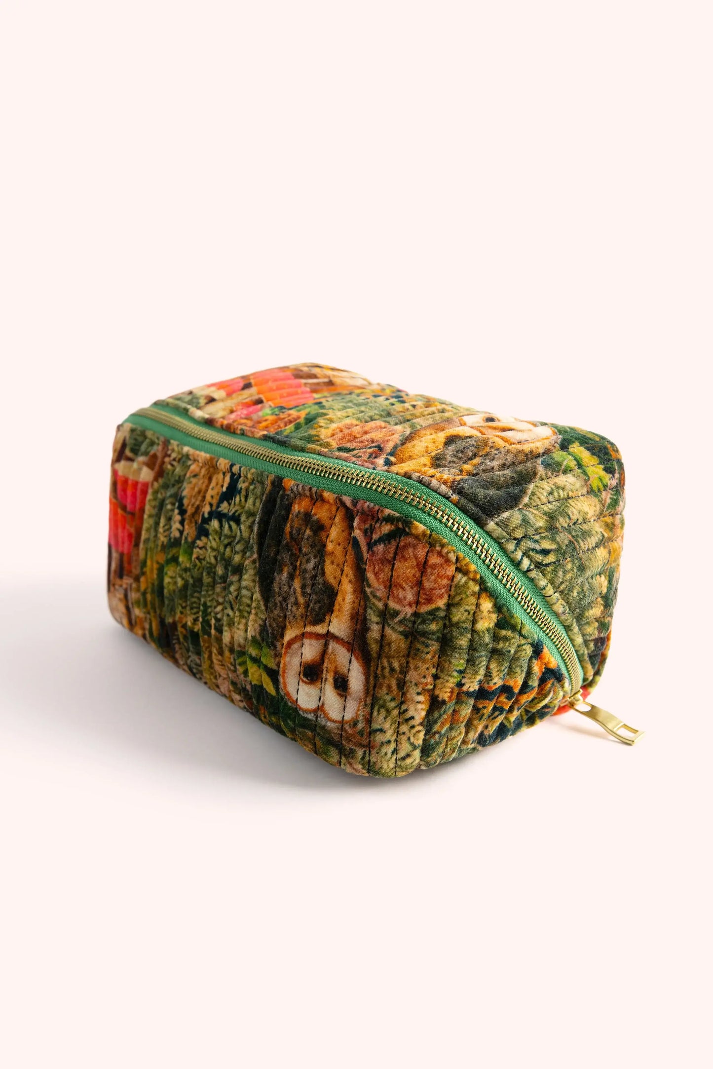 Powder Design Quilted makeup bag - Wild Woodland Owl