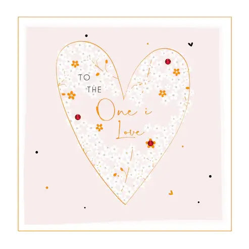 Belly Button Designs - To The One I Love Card