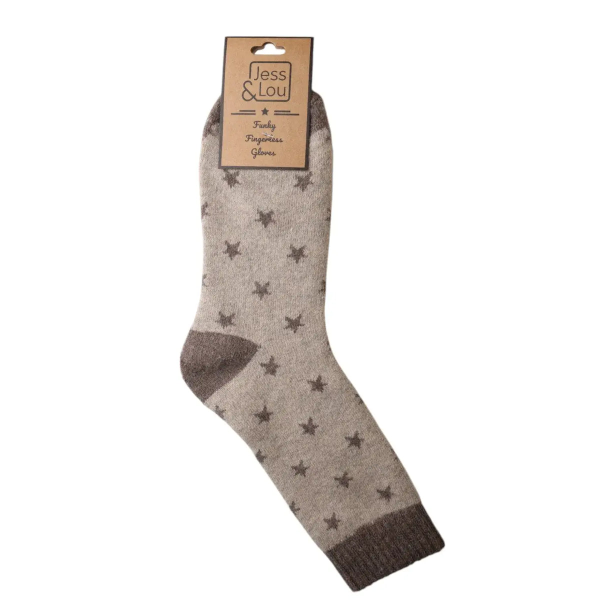 Jess & Lou Stars Ribbed Socks