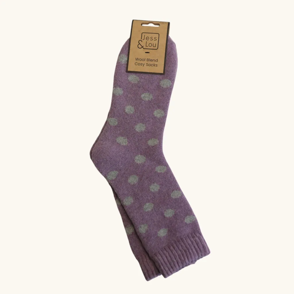 Jess & Lou - Splendid Spot Cosy Socks