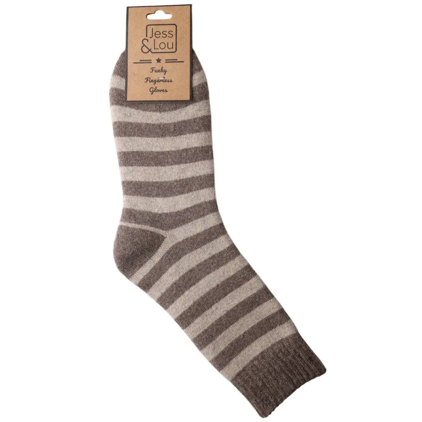 Jess & Lou Stripe Cosy Socks