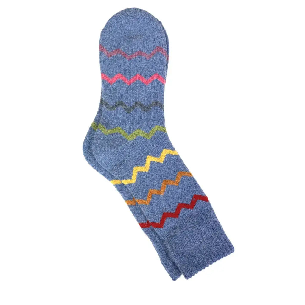 Jess & Lou - Zig-Zag Cosy Socks