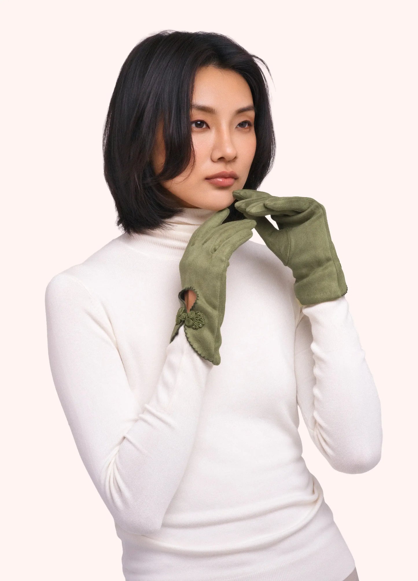 Powder Design Suki Gloves - Moss