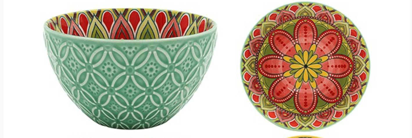 Tuscany Ceramic Deco Small Bowls