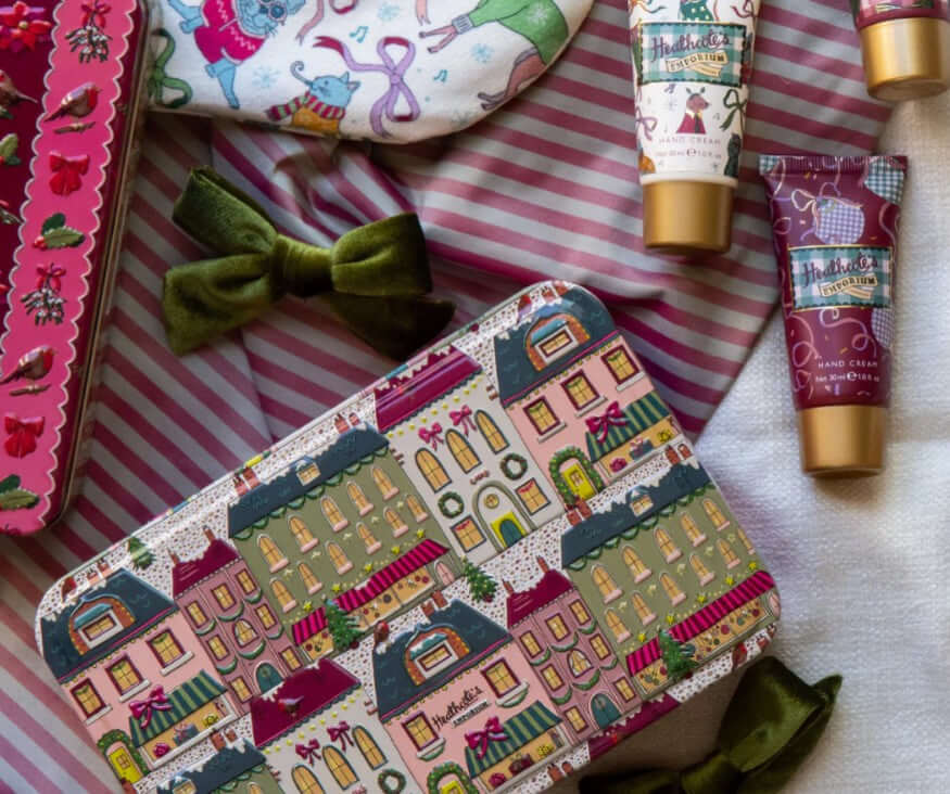 Heathcote's Emporium Body Care Gift Set in Tin