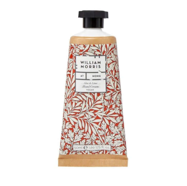 William Morris Aloe & Lime Hand Cream, 50ml, Foliage