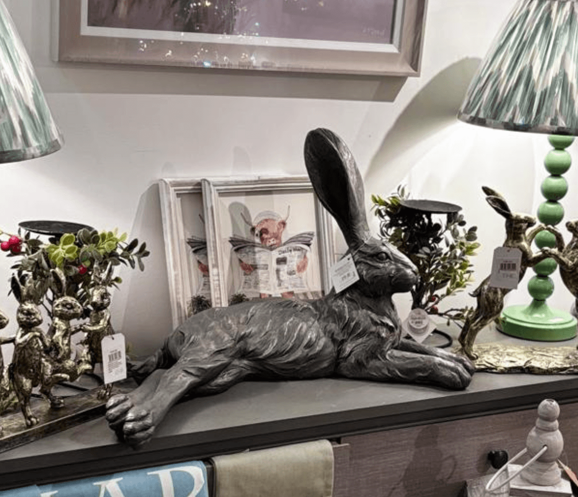 Large Lying Hare