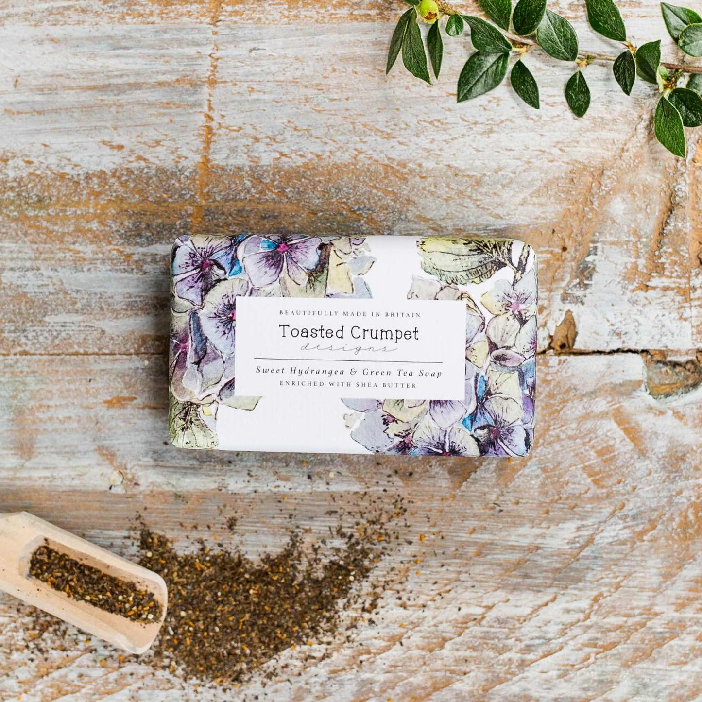 Sweet Hydrangea & Green Tea 190g Soap Bar