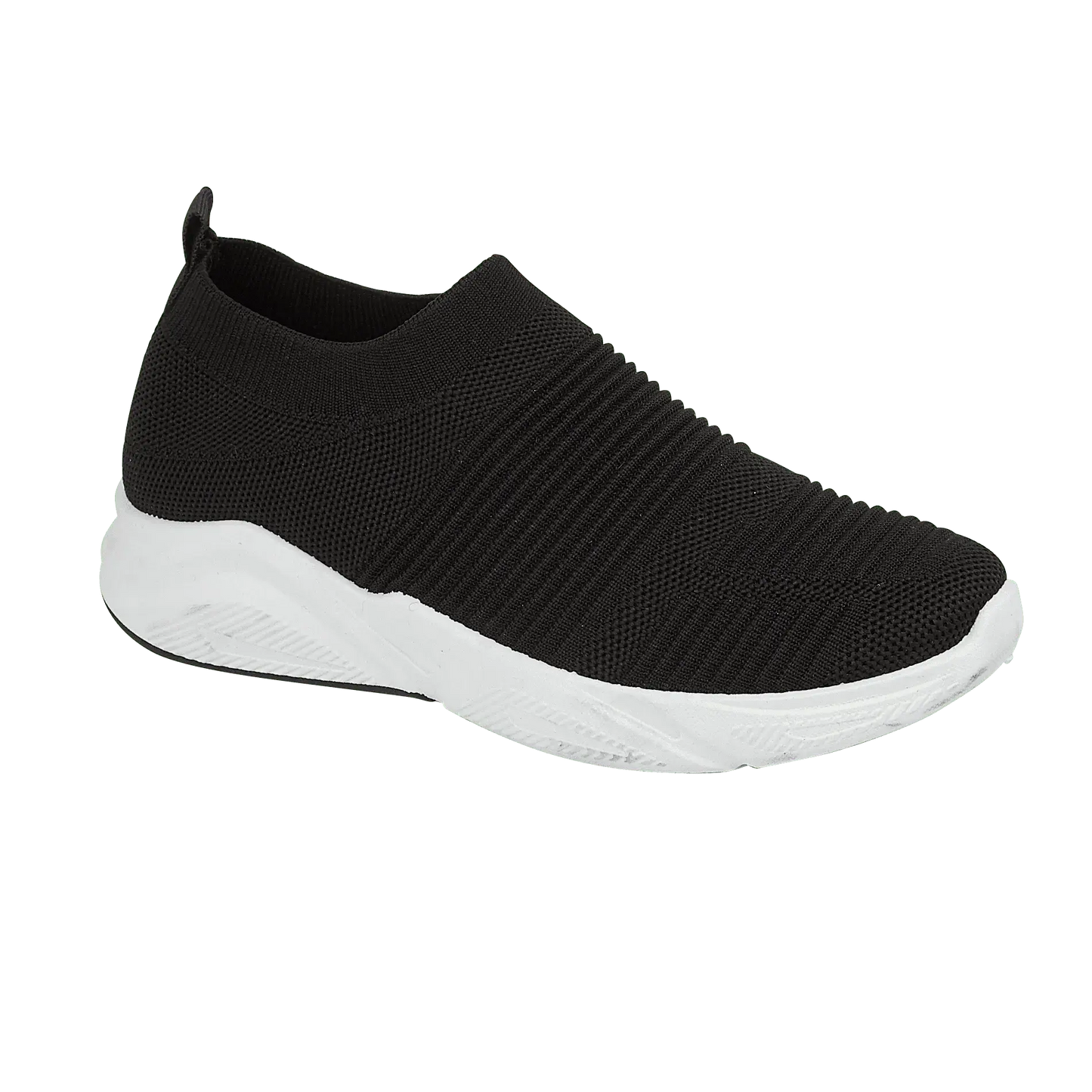 Tequila - Ladies Black Slip on Shoe
