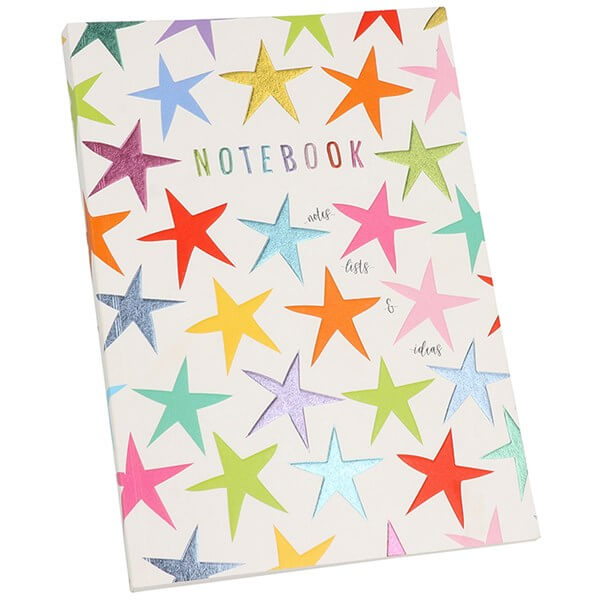 Wendy Jones-Blackett Stars Notebook A5