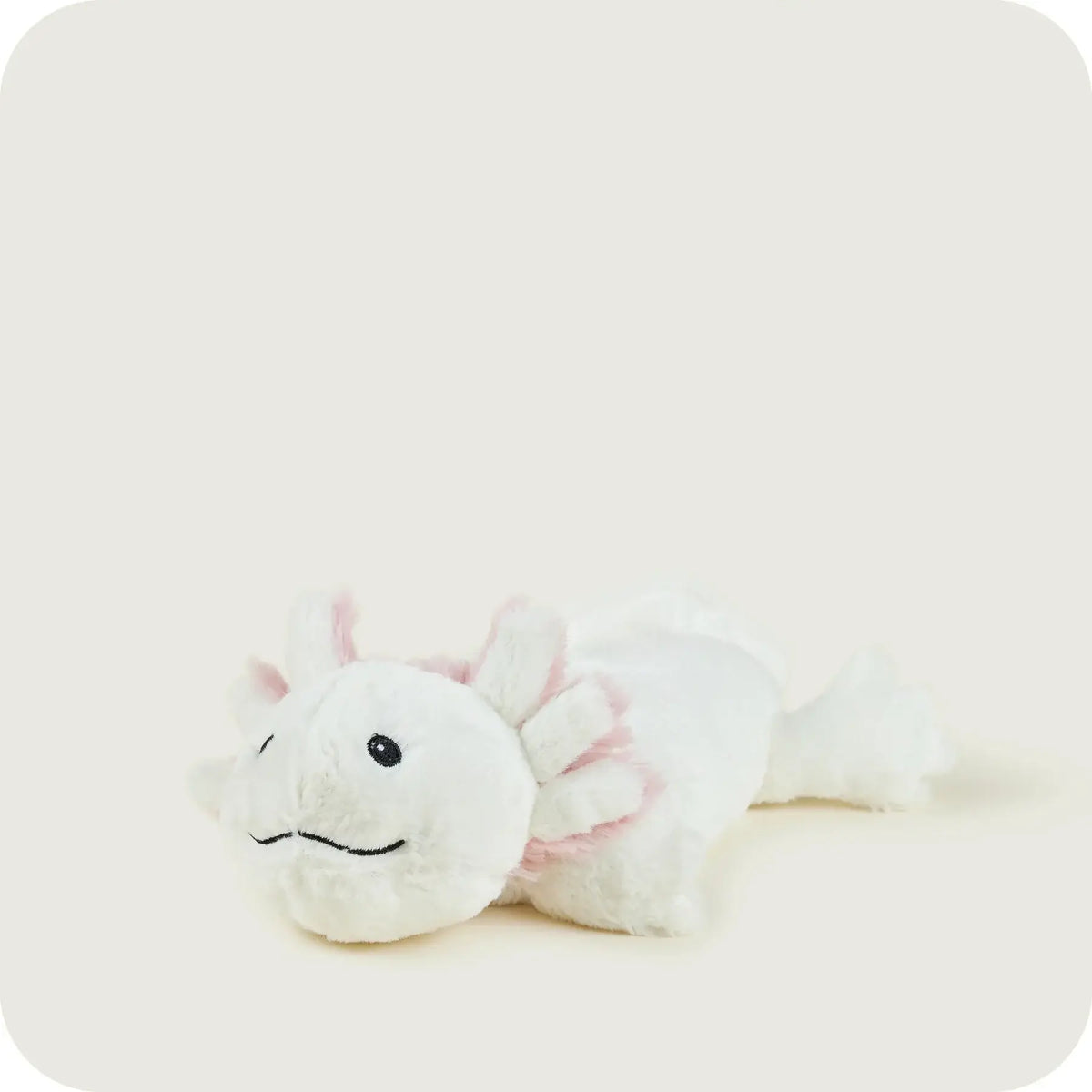 Warmies® Microwavable Lavender Toy - White Axolotl