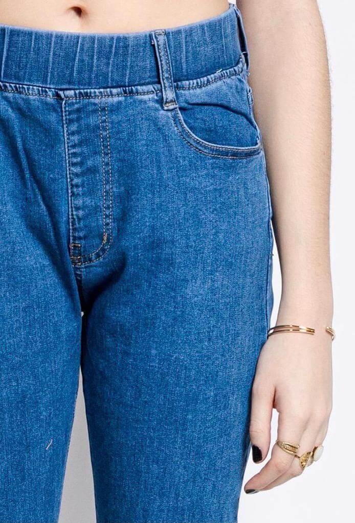 Elasticated Waist Stretchy Skinny Jeans