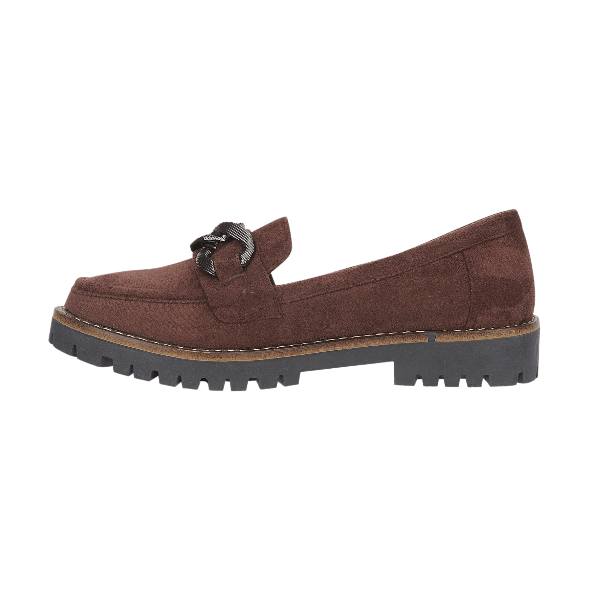 Adeline Chocolate Chunky Loafer
