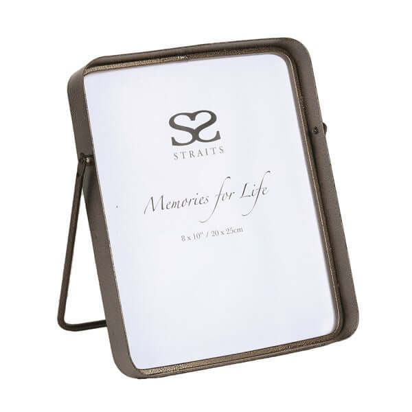 Deep Recessed Box Photo Frame Gold 8x10in