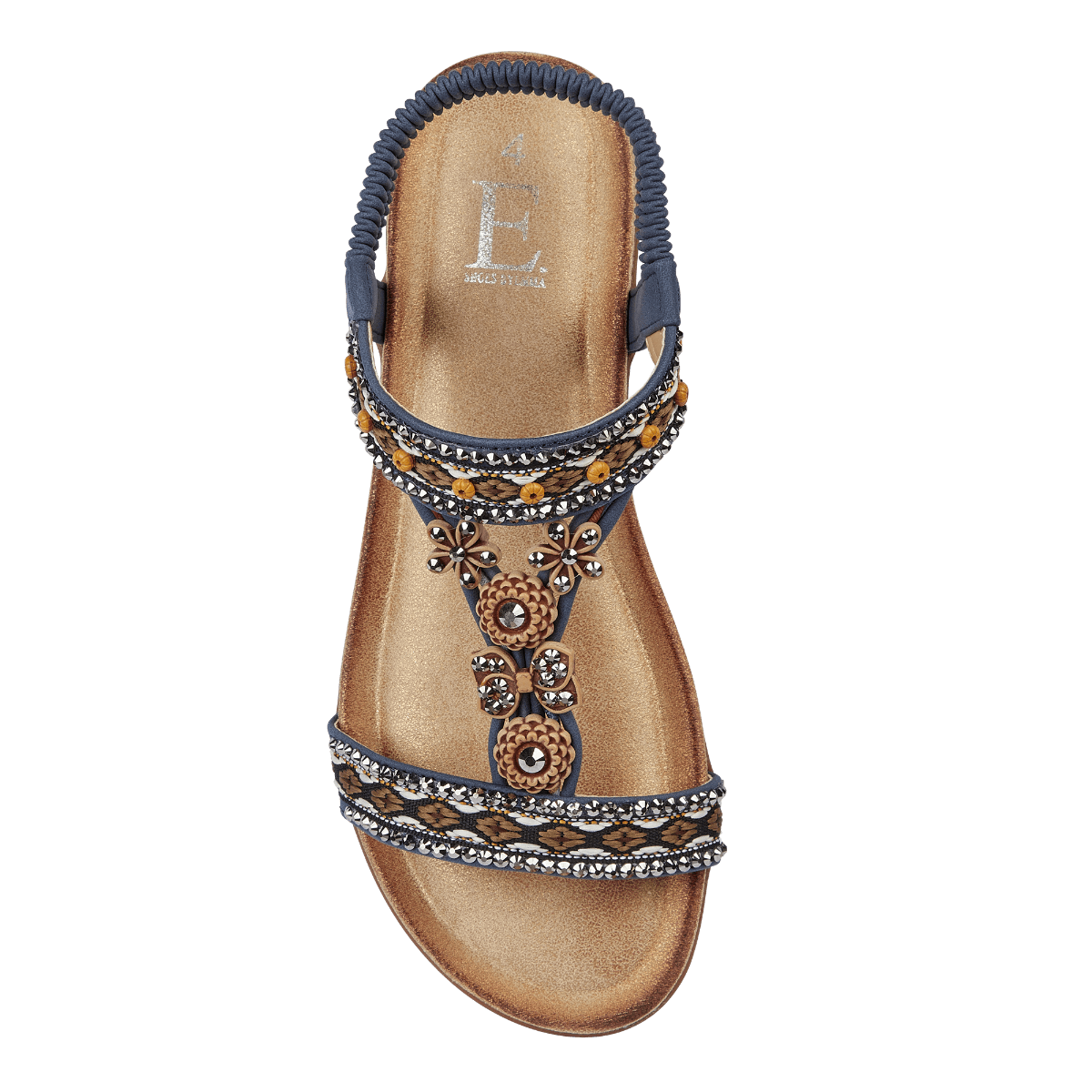 Estepona - Ladies lightweight sandal in Navy