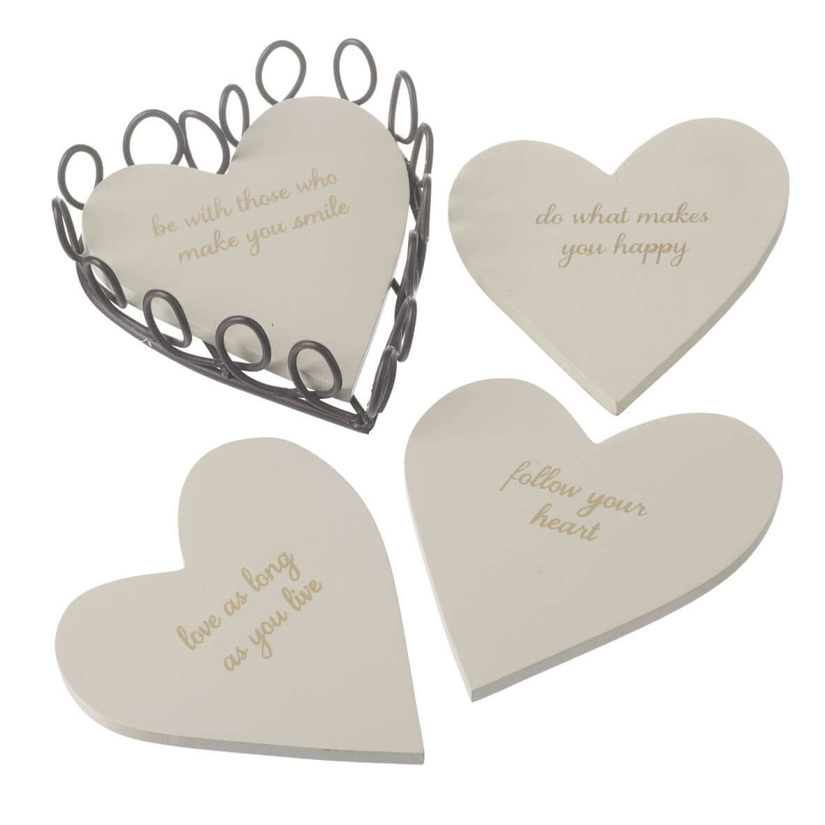 Follow Your Heart Coaster Set