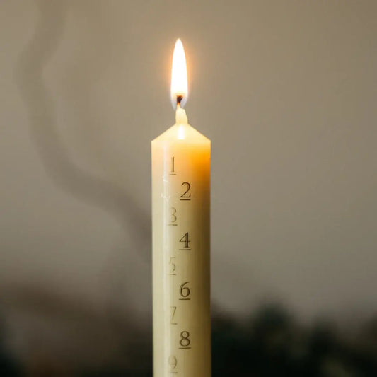 St Eval Artisan Candles - Ivory Advent Candles