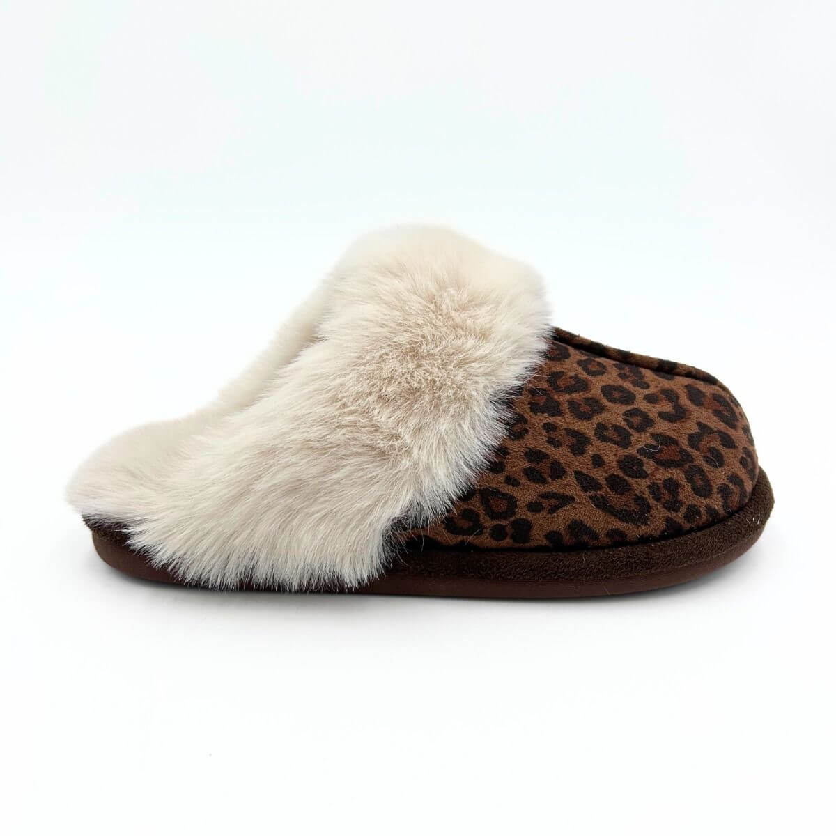 Ladies Faux Fur Lined Mule - 3 colours
