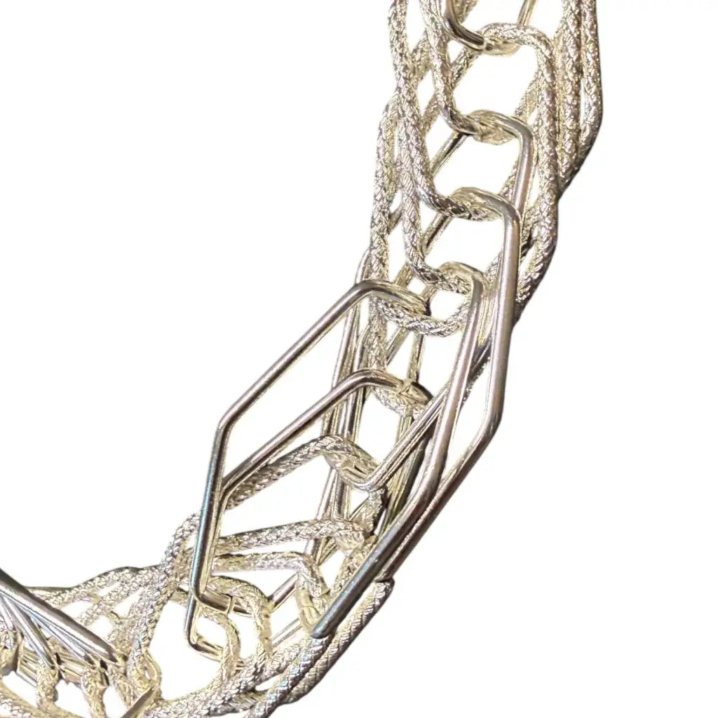 Jess & Lou - Multi-Link Necklace Silver