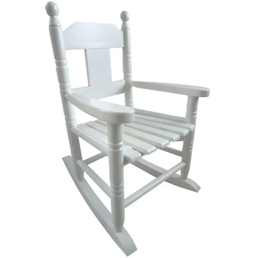 Childrens White Rocking Chair