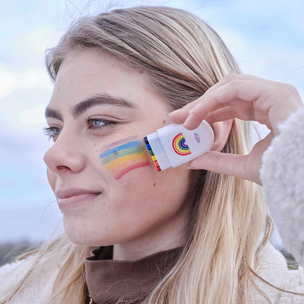 Rainbow Face Paint Kit