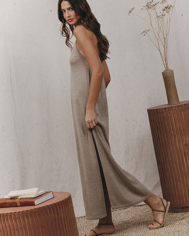 Grace & Mila - Kenya Dress Champagne
