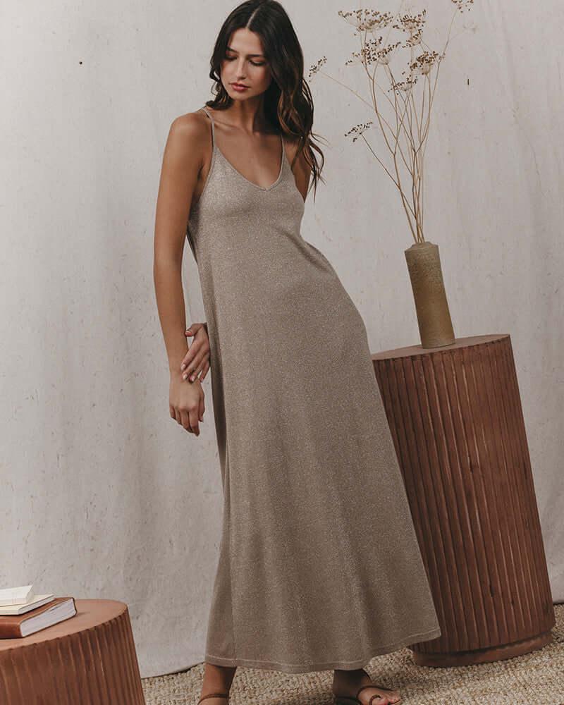 Grace & Mila - Kenya Dress Champagne