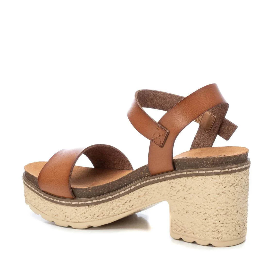 Refresh Tan Heeled Sandal