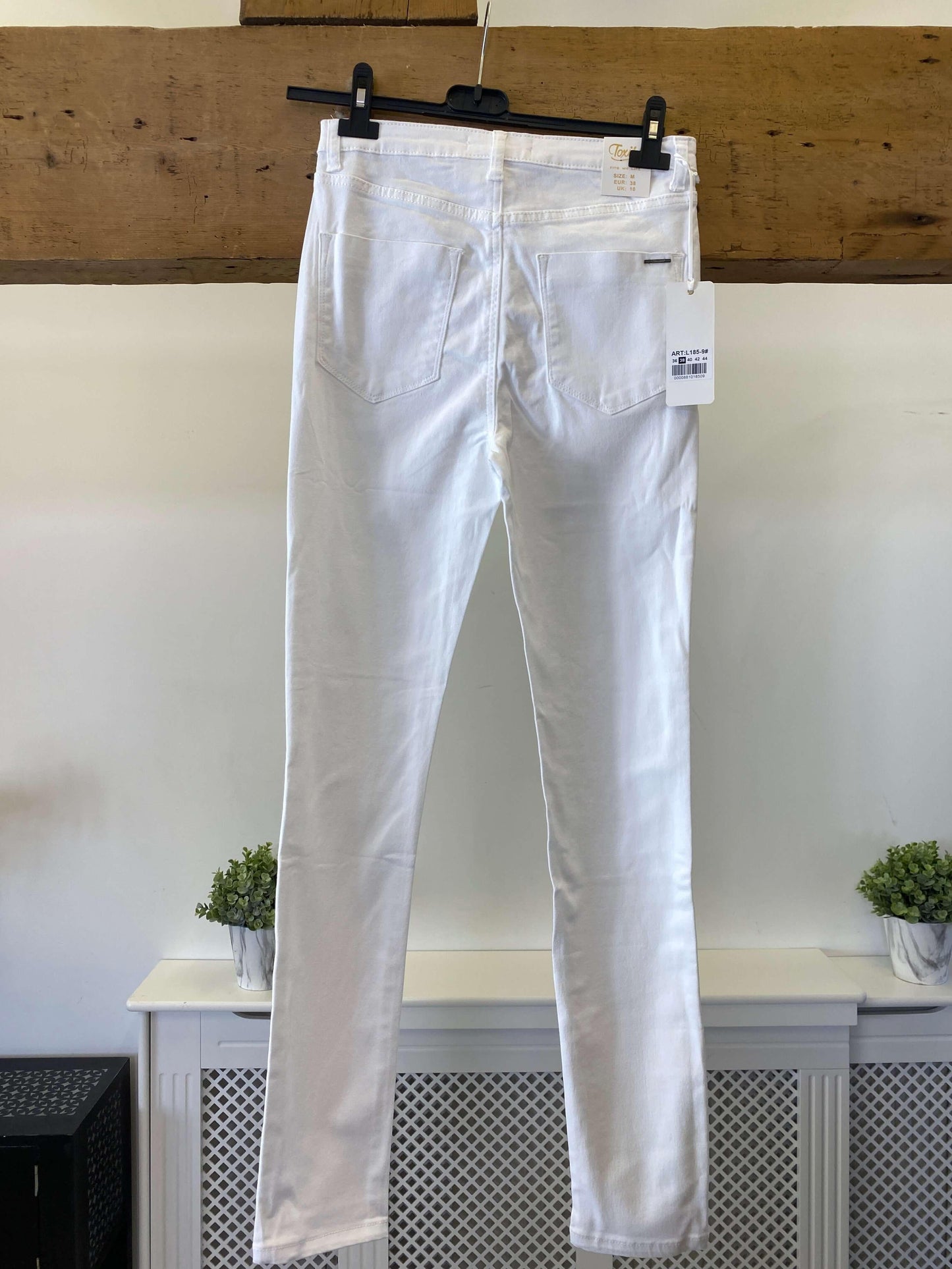 Toxic White Skinny Jeans