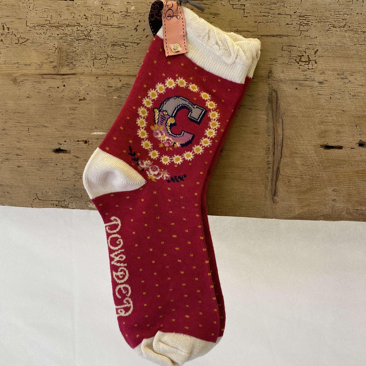 Powder Alphabet A-Z socks