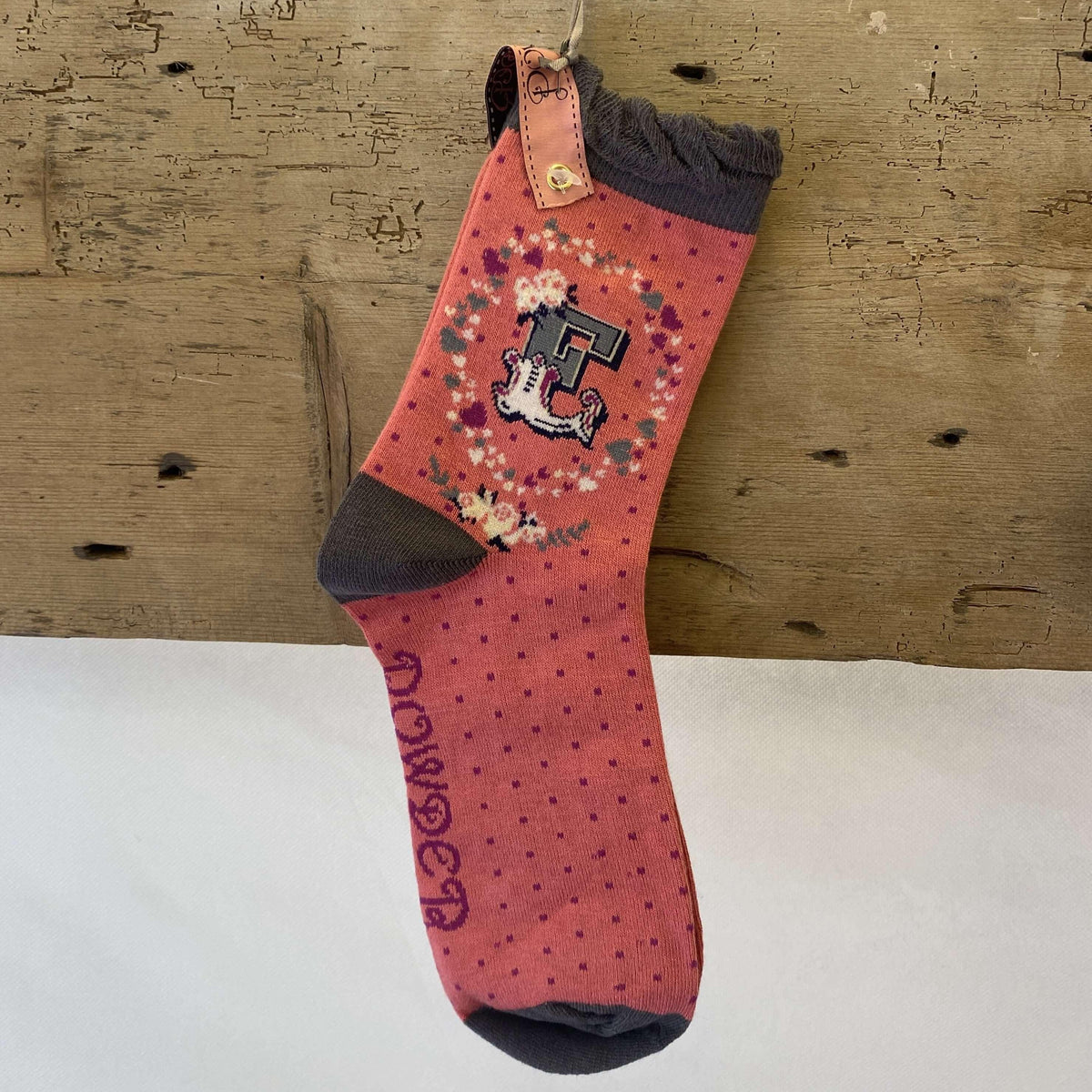 Powder Alphabet A-Z socks