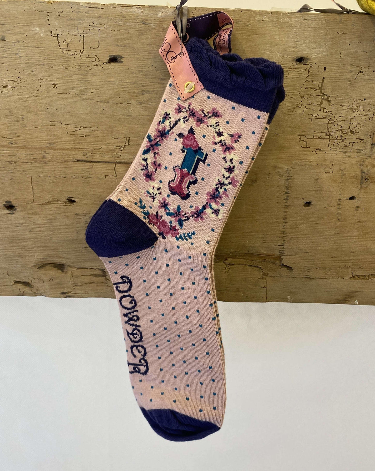 Powder Alphabet A-Z socks