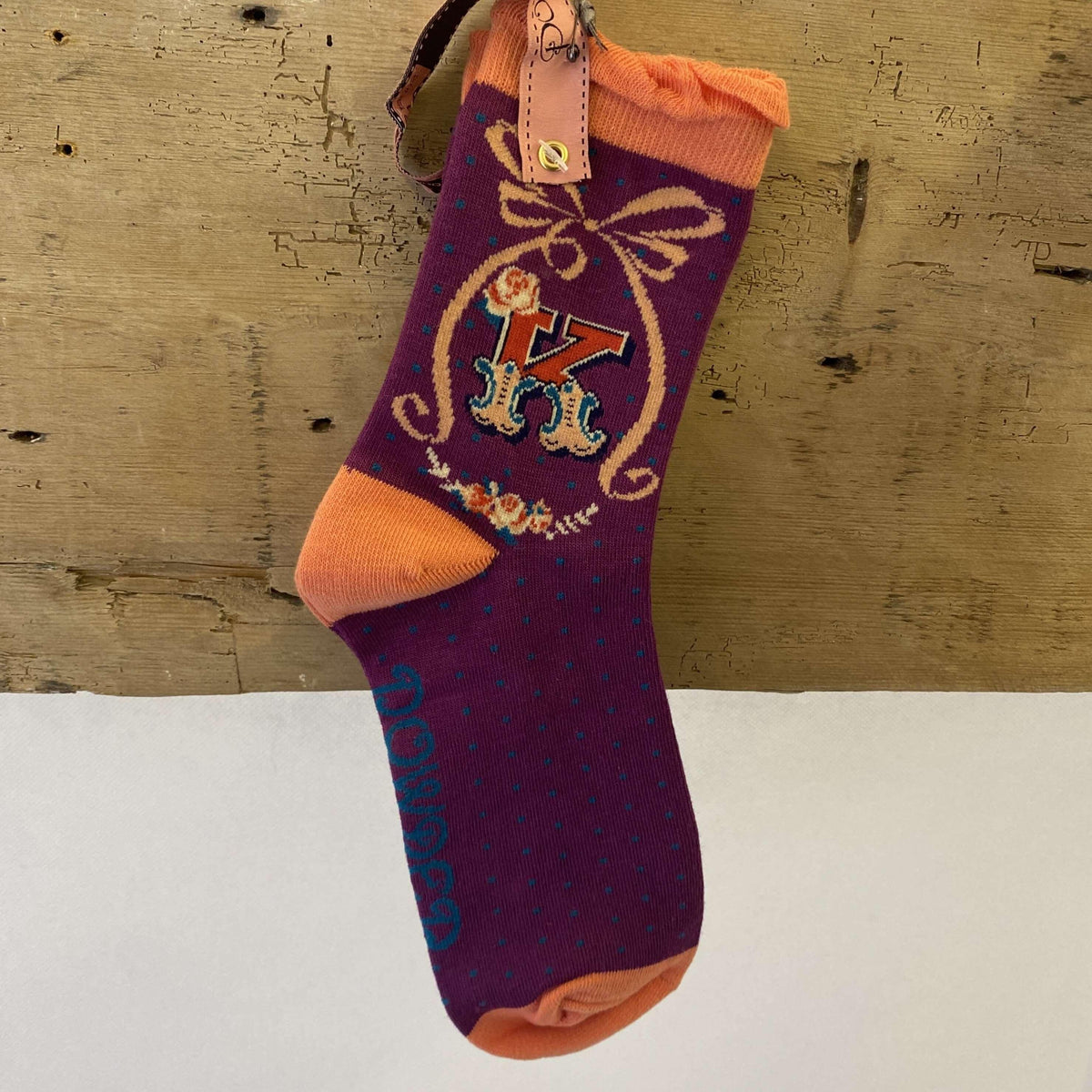 Powder Alphabet A-Z socks