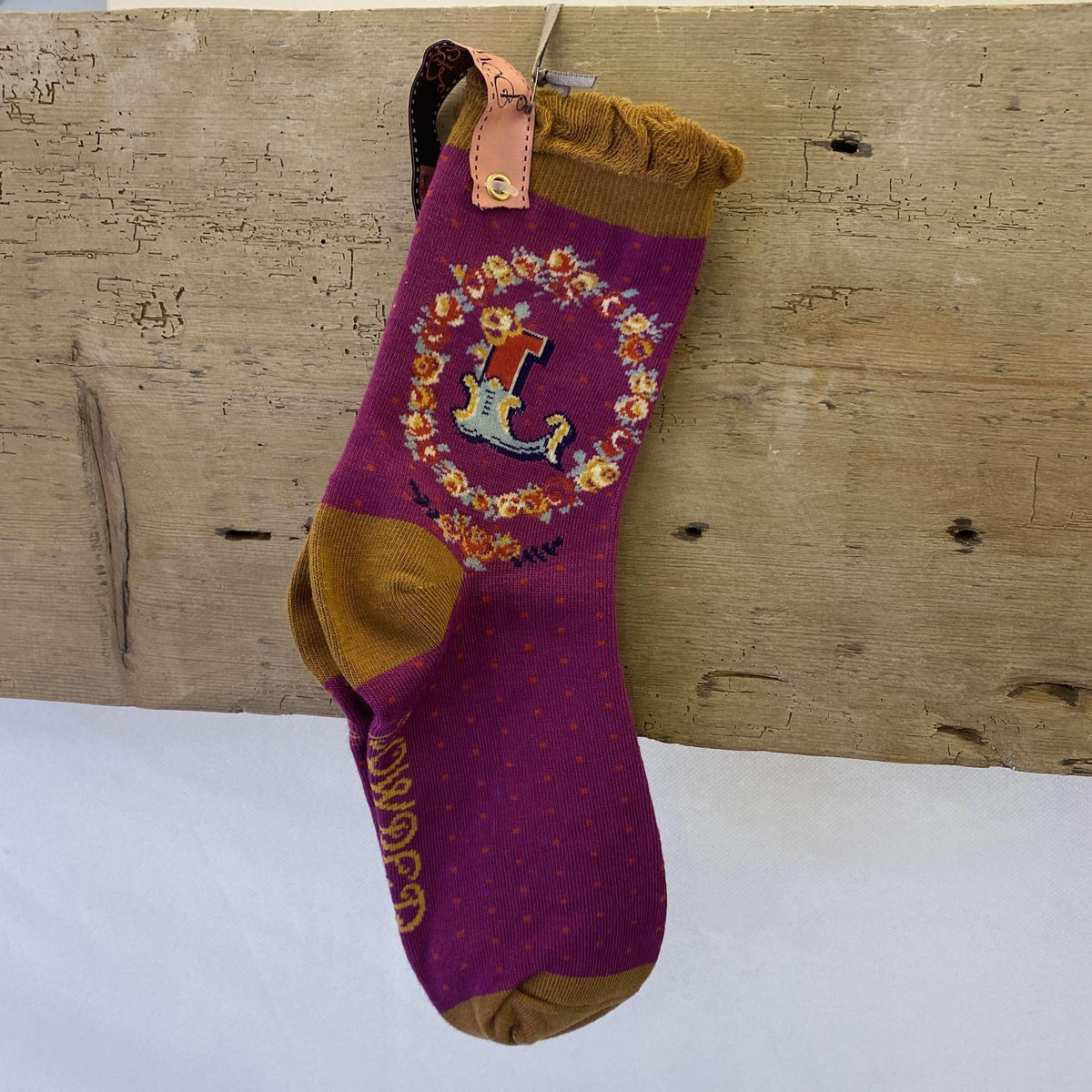 Powder Alphabet A-Z socks