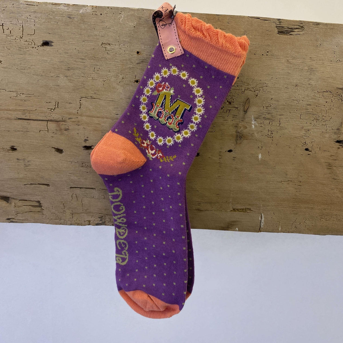 Powder Alphabet A-Z socks