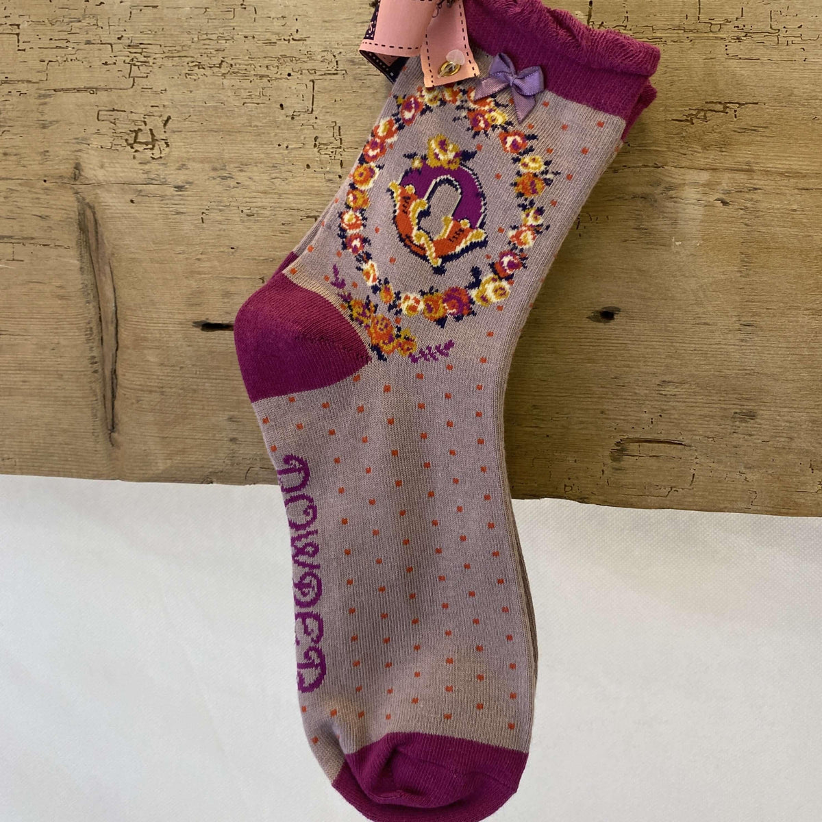 Powder Alphabet A-Z socks
