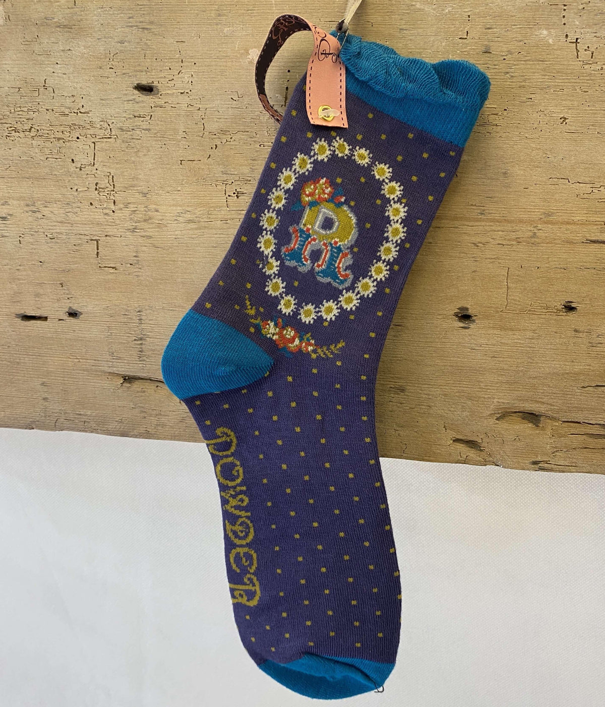 Powder Alphabet A-Z socks