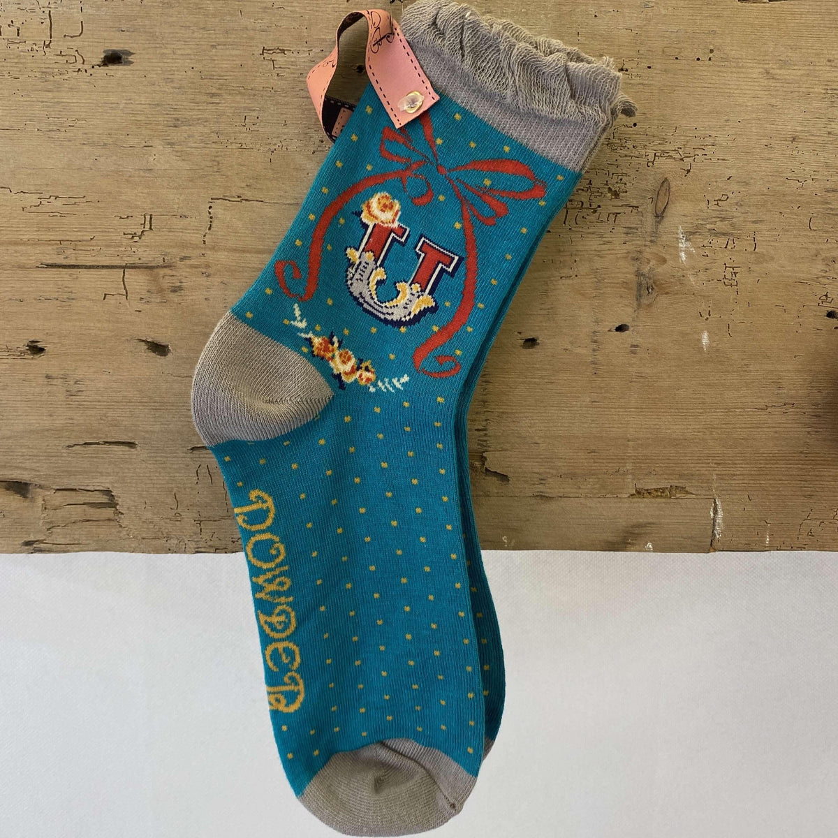 Powder Alphabet A-Z socks