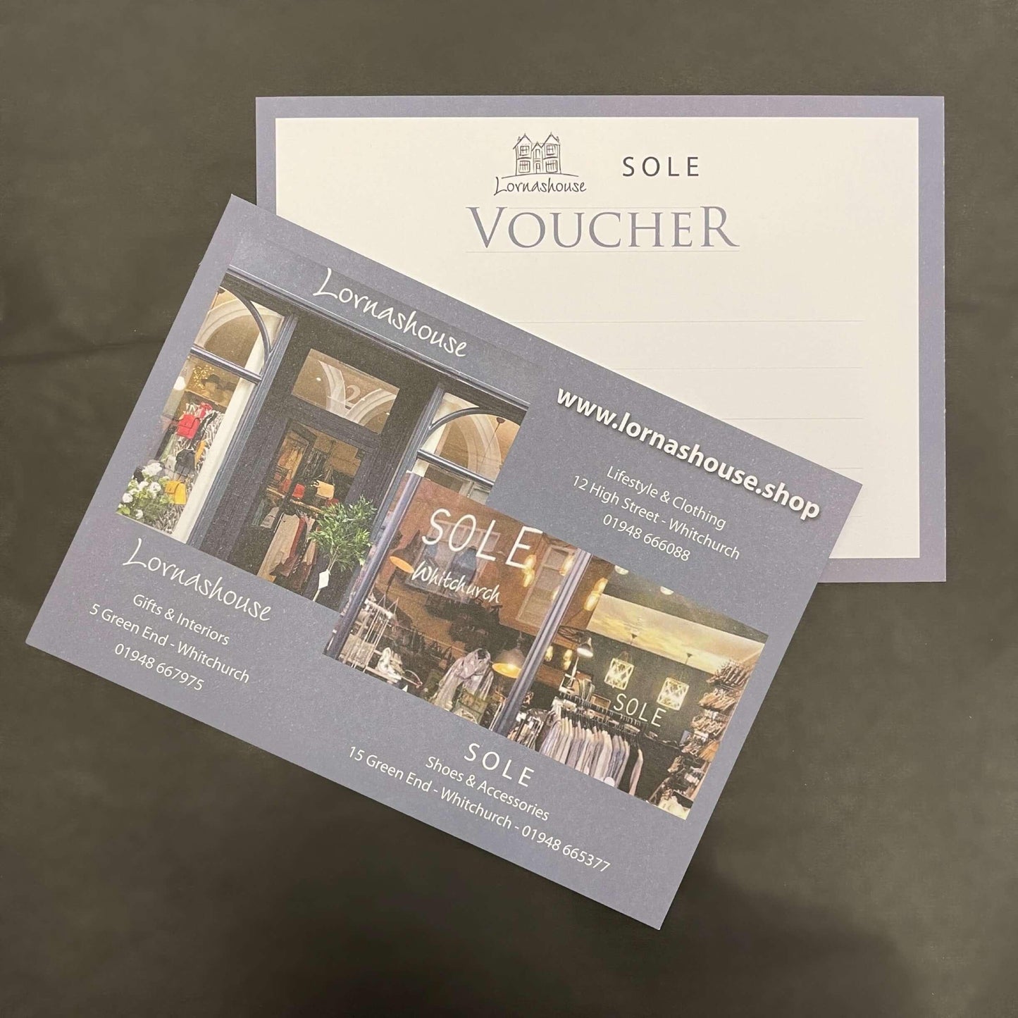 In Store Gift Voucher